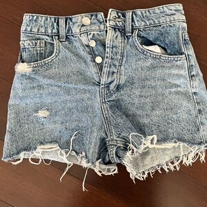 ZARA denim shorts size 4